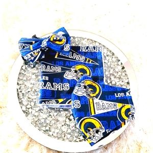 LA Rams Bow Tie & Pocket Square ONLY